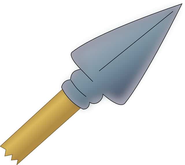 An Illustrasted Spear Tip