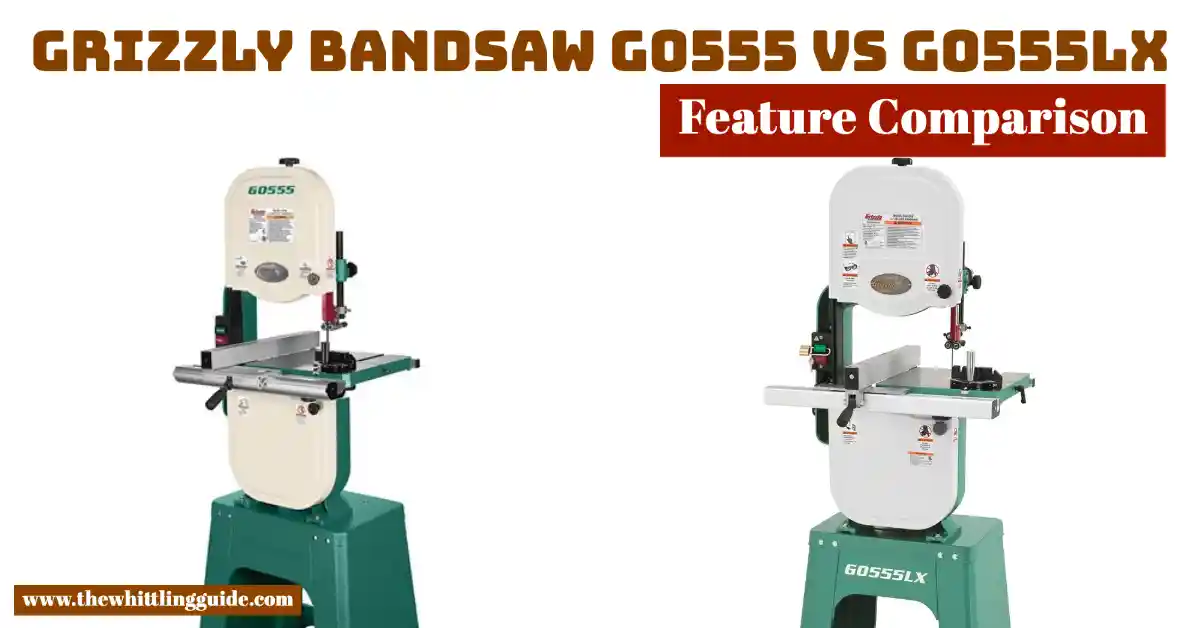 Grizzly Bandsaw G0555 vs G0555lx | Feature Comparison