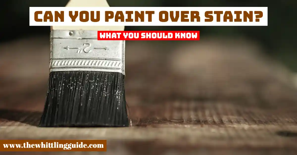 Can You Paint Over Stain? What You Should Know
