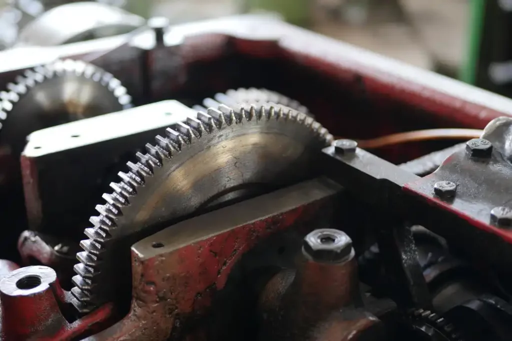 motor mechanisms of hand held lathes gears and fasteners for lathe