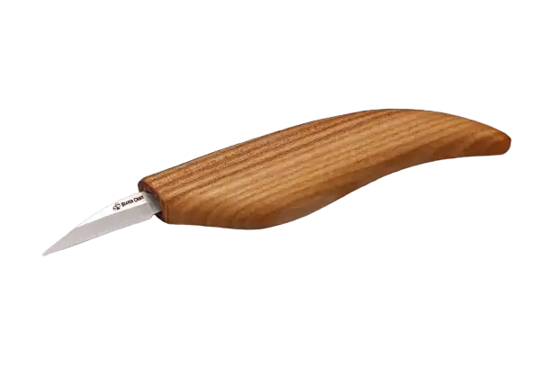 Beavercraft C15 Review Detail Wood Carving Knife on a white background 